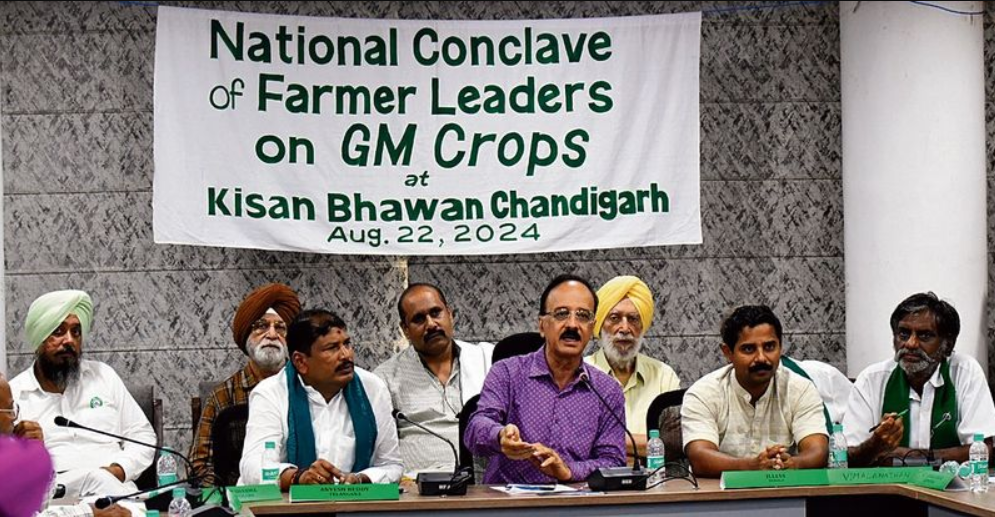 Farmer leaders from 18 states resolve to oppose GM crops