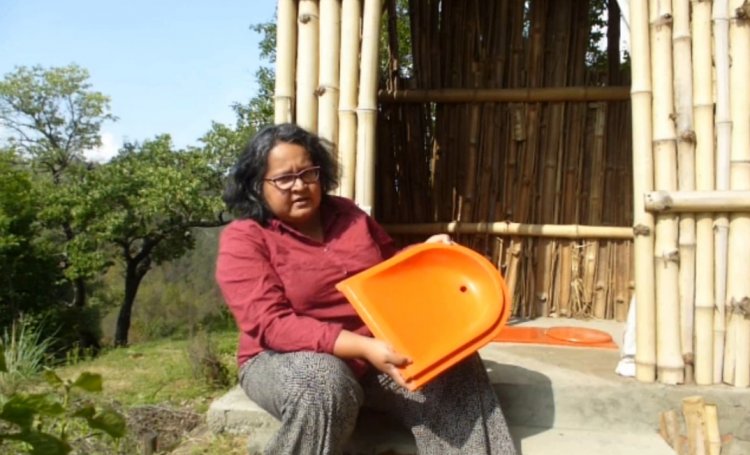 Green Toilet in my backyard - Vikalp Sangam