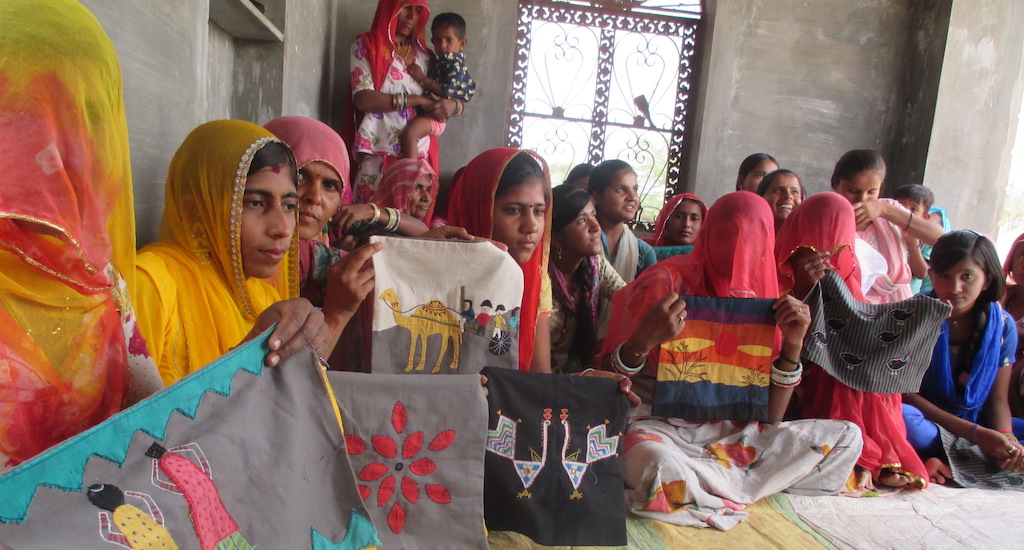 Women artisans of Thar Desert overcome adversity through embroidery