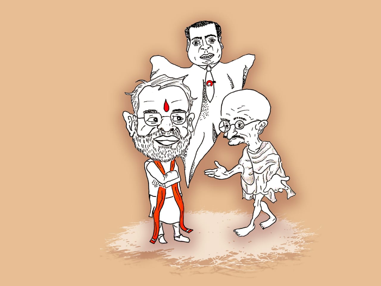 Mahatma Gandhi calls PM Modi: “Did you really mean Self-reliance?” - Vikalp  Sangam